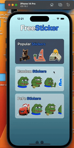 Mobile Sticker App For WhatsApp